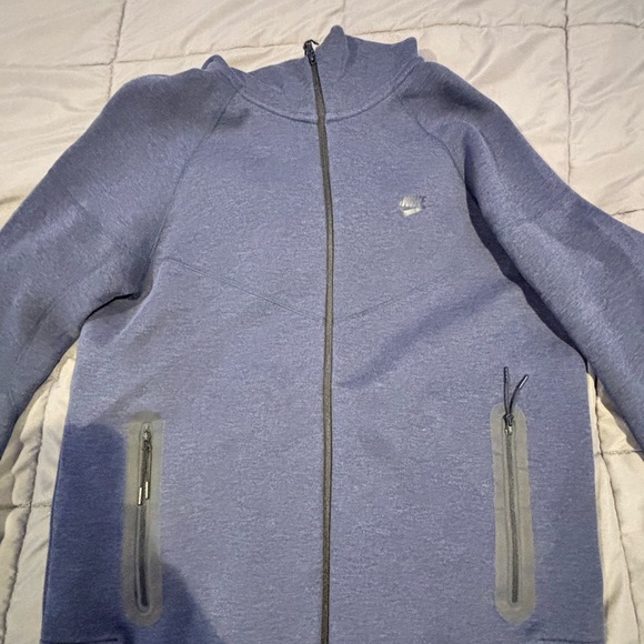 Nike Blue Zip Up Men's Sweater